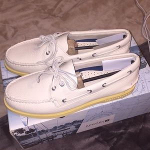 Sperry Shoes - Sperry Top-Sider A/O Ice (White) Size 9.5 Sperry Shoes - Sperry Top-Sider A/O Ice (White) Size 9.5